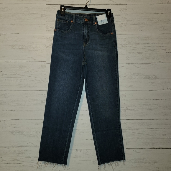 NWT | 2 Pairs of Cat & Jack Girls High Rise Straight Jeans | Size 14 - Picture 8 of 14